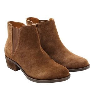 Kensie Gazelle Brown suede leather Booties  boots Size 7 New